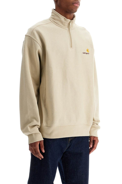 Carhartt Wip 'american script half-zip sweat