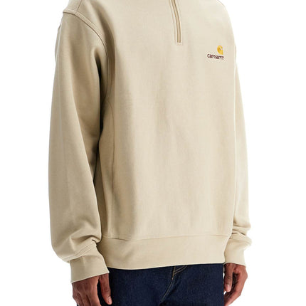 Carhartt Wip "american script half-zip sweat