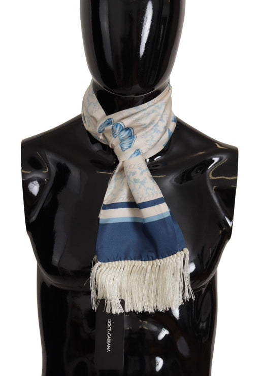 Elegant Multicolor Silk Men's Scarf - vivadelux