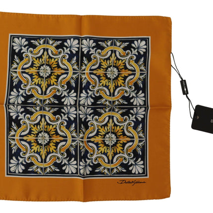 Elegant Silk Square Men's Scarf - vivadelux