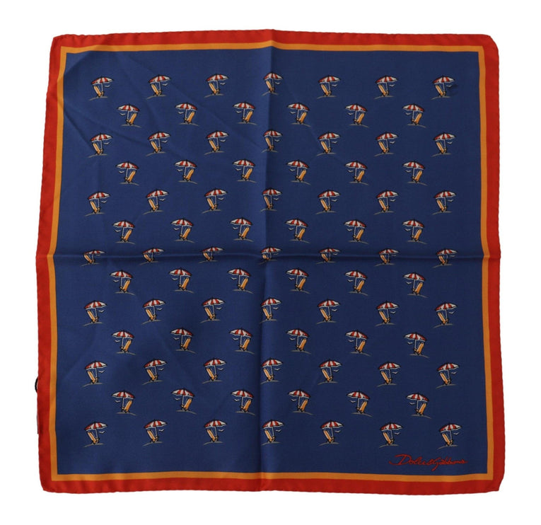 Elegant Silk Men's Square Scarf - vivadelux