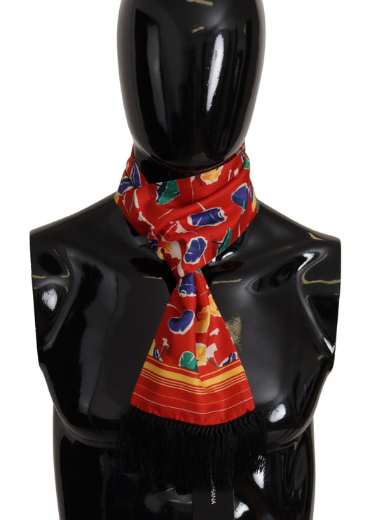 Elegant Multicolor Silk Men's Scarf - vivadelux