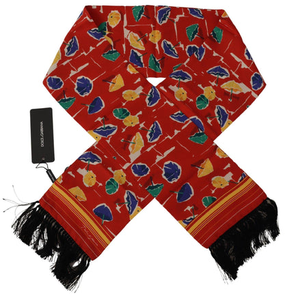 Elegant Multicolor Silk Men's Scarf - vivadelux