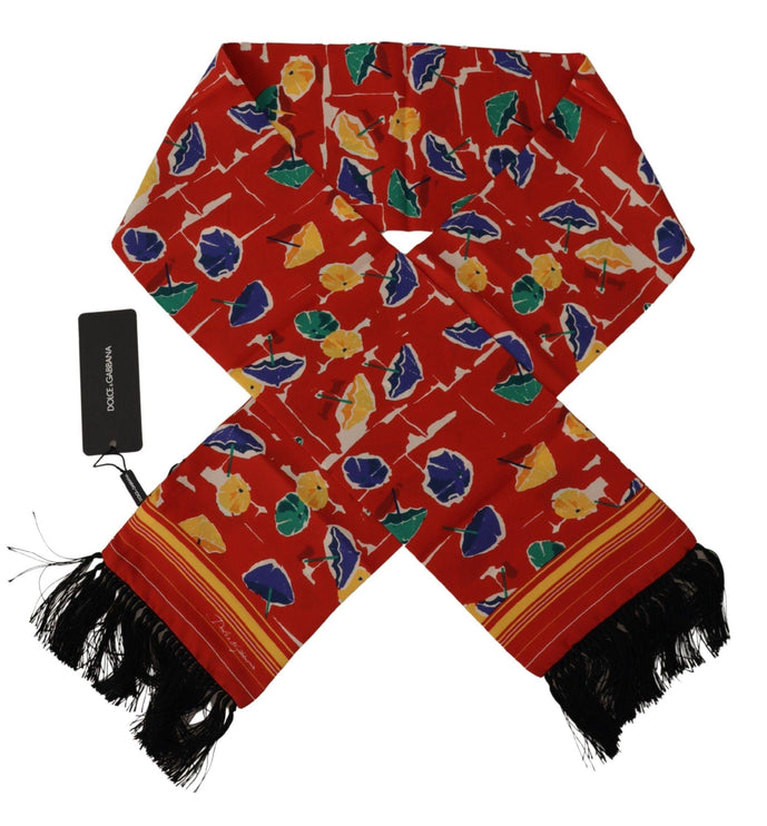 Elegant Multicolor Silk Men's Scarf - vivadelux