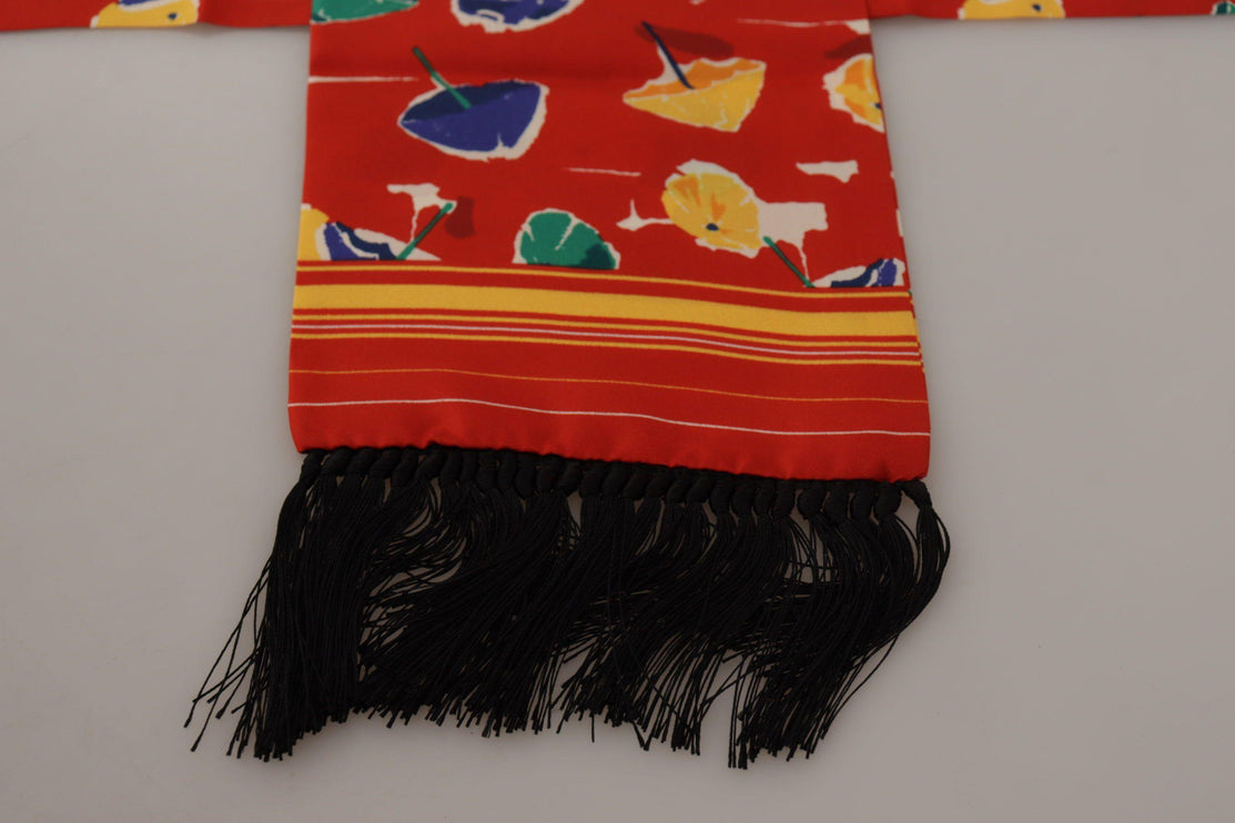 Elegant Multicolor Silk Men's Scarf - vivadelux