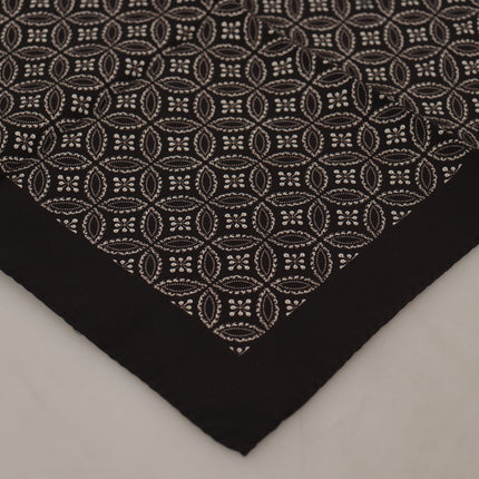 Elegant Square Silk Men's Scarf