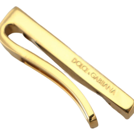 Elegant Gold Brass Tie Clip pour hommes