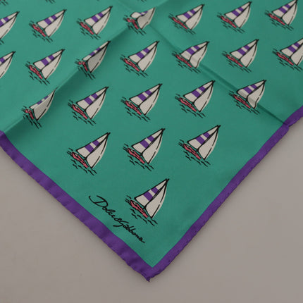 Elegant Multicolor Silk Men's Pocket Square