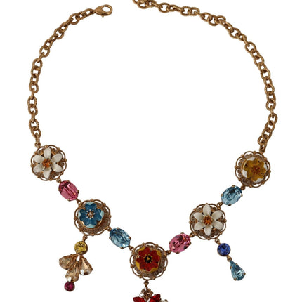 Elegant Floral Statement Necklace