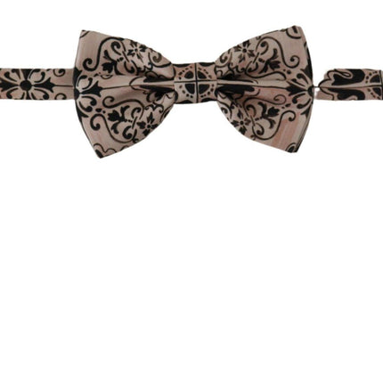 Elegant Multicolor Silk Bow Tie - vivadelux