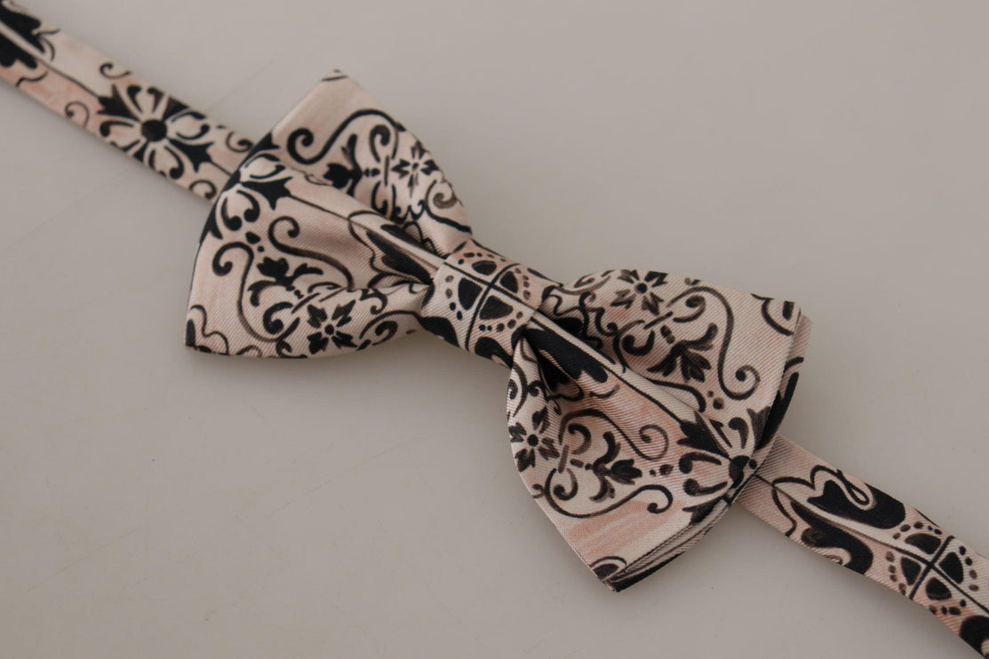 Elegant Multicolor Silk Bow Tie - vivadelux