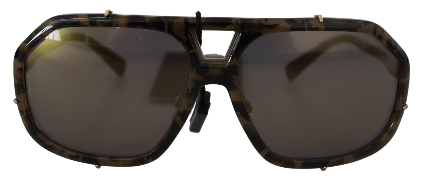 Chique Aviator Mirroreerde bruine zonnebril