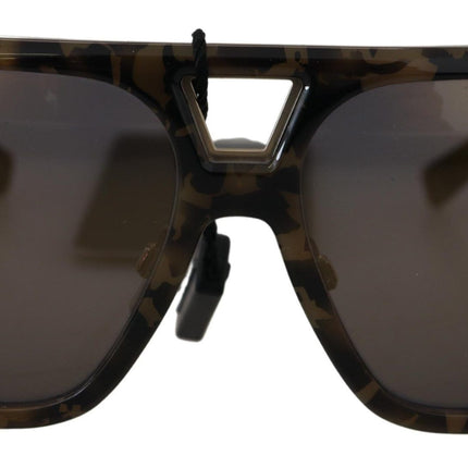 Chique Aviator Mirroreerde bruine zonnebril