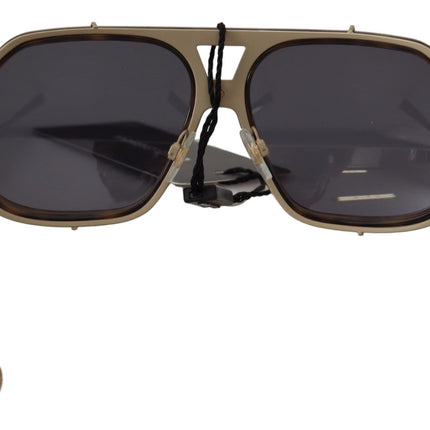 Chique Aviator Mirroreerde bruine zonnebril