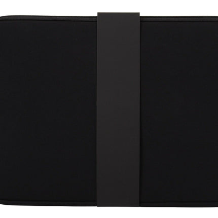 Sleek Black Neoprene Laptop Sleeve