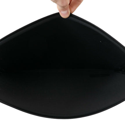 Sleek Black Neoprene Laptop Sleeve