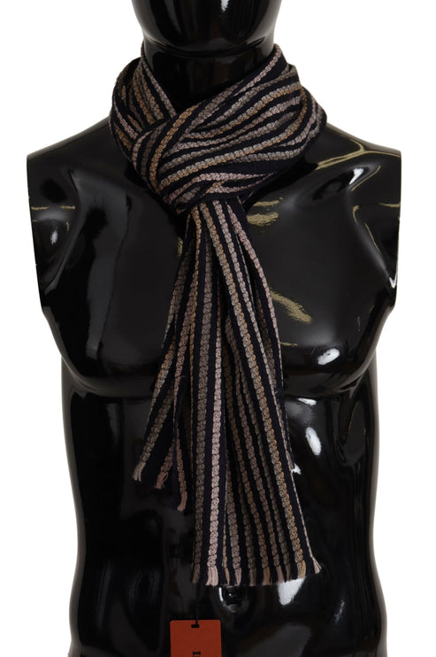 Authentic Multicolor Wool Mens Scarf