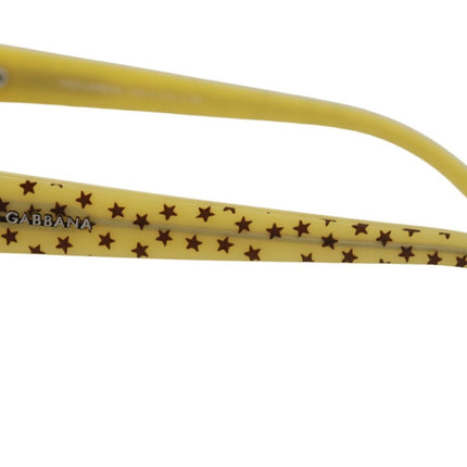 Gafas de sol estelar chic cuadrado en amarillo