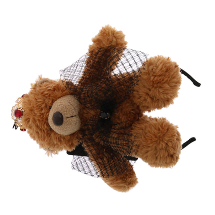 Teddybeer Kristallen Kroon Haarband