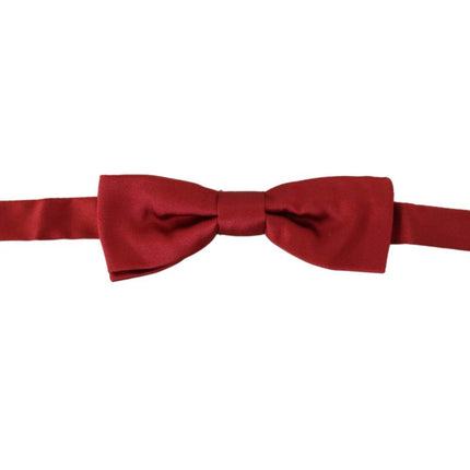 Elegant Silk Red Bow à nœud papillon