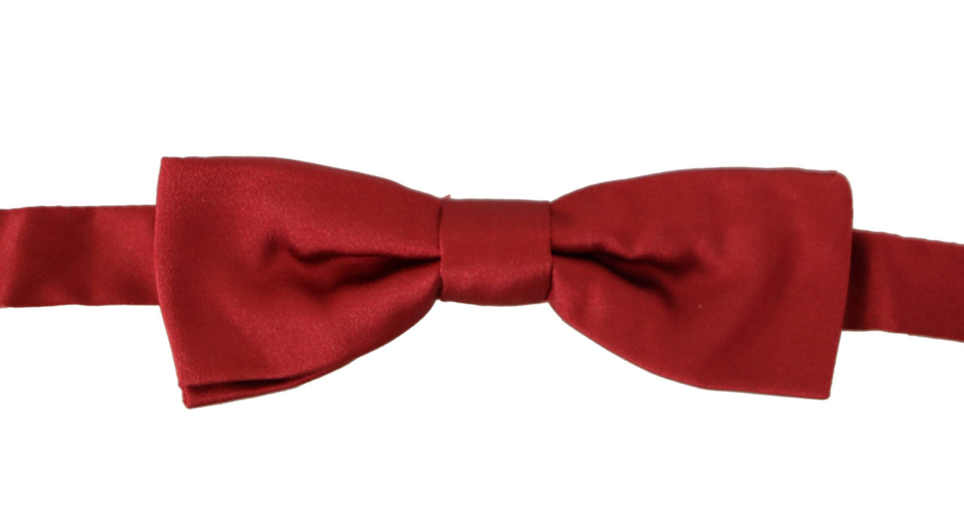 Elegant Silk Red Bow à nœud papillon