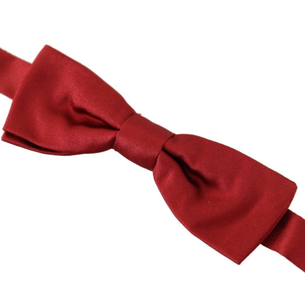 Elegant Silk Red Bow à nœud papillon