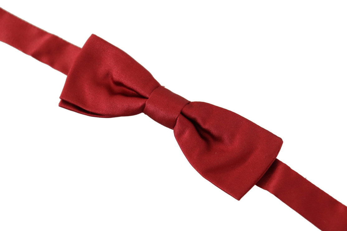 Elegant Silk Red Bow à nœud papillon