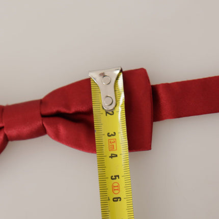 Elegant Silk Red Bow à nœud papillon