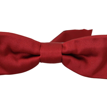 Elegant Silk Red Bow à nœud papillon