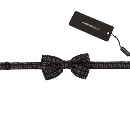 Elegant Polka Dot Silk Bow Tie - vivadelux