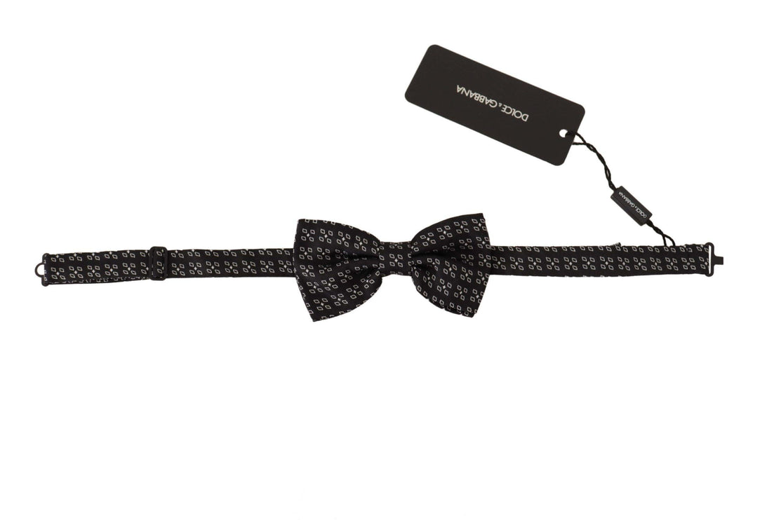 Elegant Polka Dot Silk Bow Tie - vivadelux