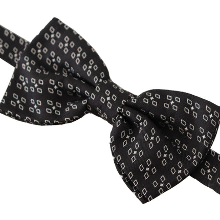 Elegant Polka Dot Silk Bow Tie - vivadelux