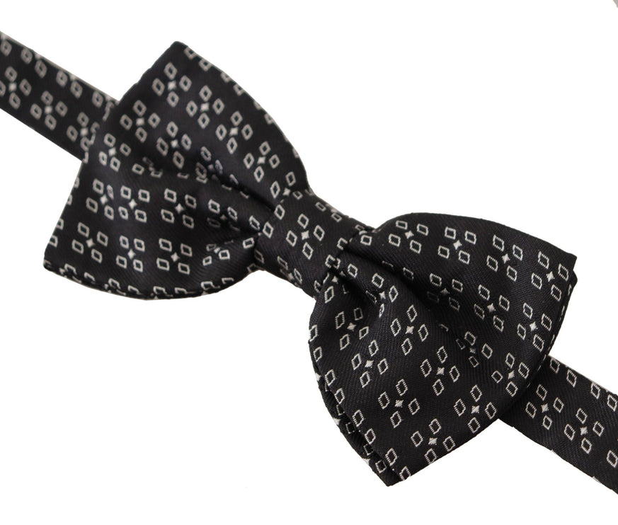 Elegant Polka Dot Silk Bow Tie - vivadelux