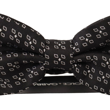 Elegant Polka Dot Silk Bow Tie - vivadelux