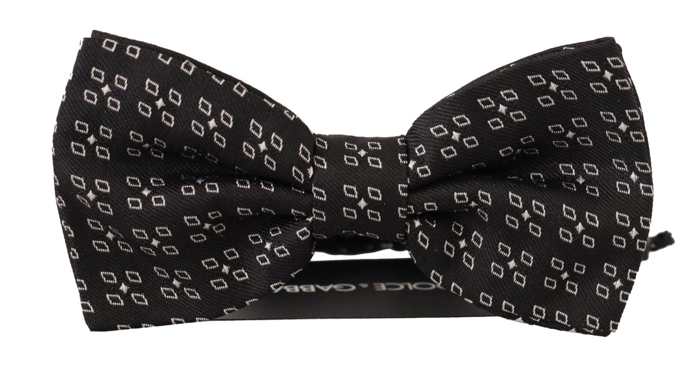 Elegant Polka Dot Silk Bow Tie - vivadelux