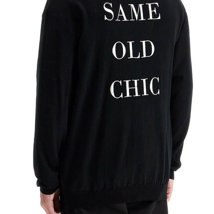 Moschino "classic chic cardigan with