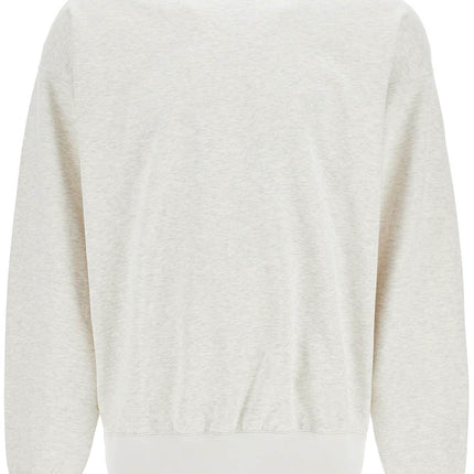 Y-3 light grey soft cotton and polyester sweatshirt