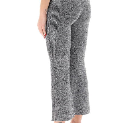 Ganni stretch knit cropped pants