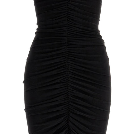 Norma Kamali draped jersey dress