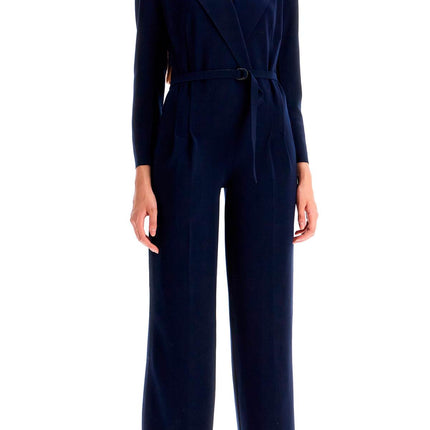 Norma Kamali double-breasted straight leg jumpsuit