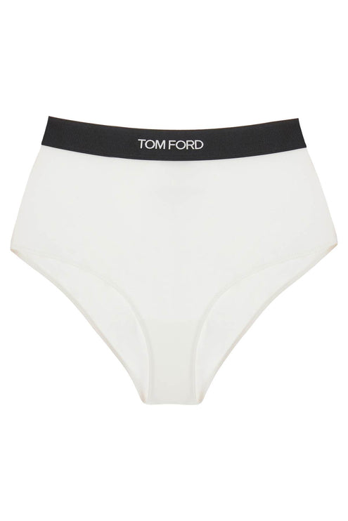 Tom Ford high-waisted underwear briefs with logo band