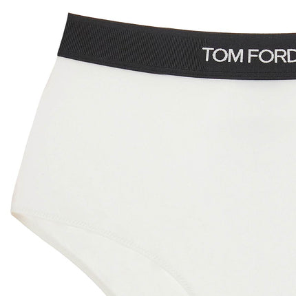 Tom Ford high-waisted underwear briefs with logo band