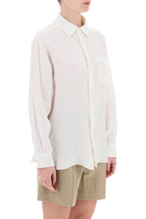 A.P.C. linen sela shirt for