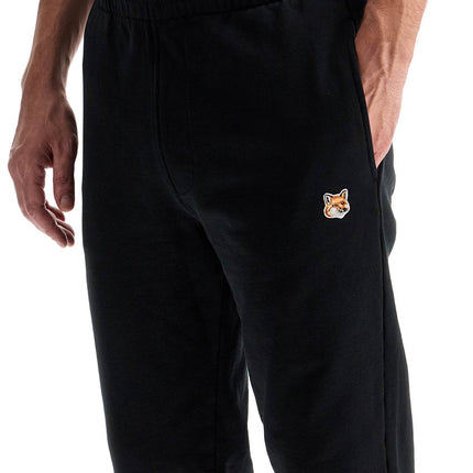 Maison Kitsune fox head joggers