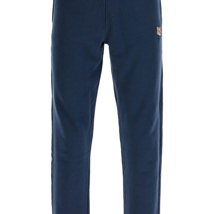 Maison Kitsune fox head joggers