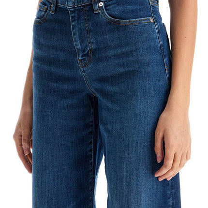 FRAME 'le slim palazzo' cropped jeans