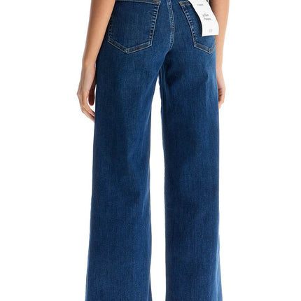 FRAME 'le slim palazzo' cropped jeans