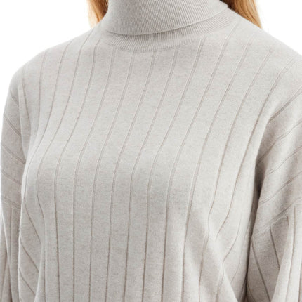 Brunello Cucinelli high-neck cashmere pullover sweater