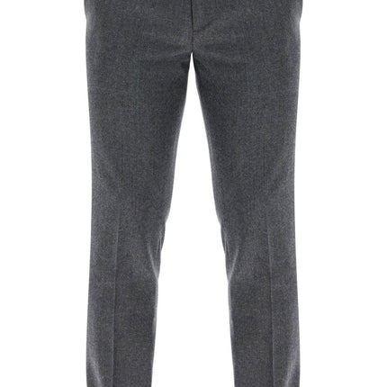 Paul Smith slim fit flannel trousers in eight