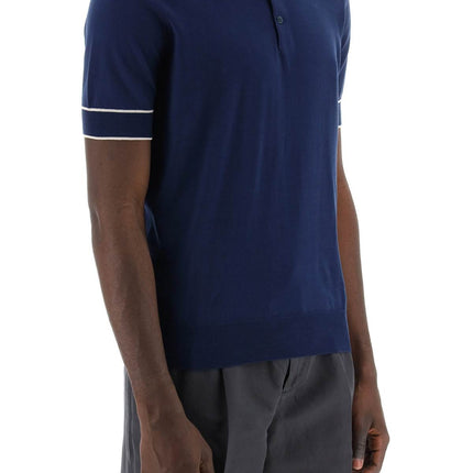 Brunello Cucinelli cotton knit polo shirt